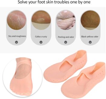 صندل سيليكون طبي للكعب والأصابع Silicone Orthopedic Heel & Toe Sandal