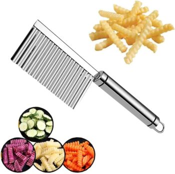 قطاعة بطاطس مموجة (زجزاج) Wavy Crinkle Potato & Pickle Cutter