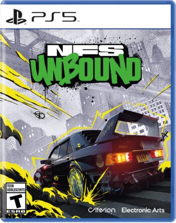 لعبة Need for Speed: Unbound (NFS Unbound) لإصدار PlayStation 5 (PS5).