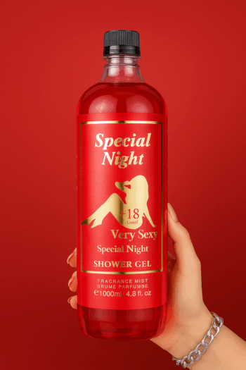 Special night shower gel