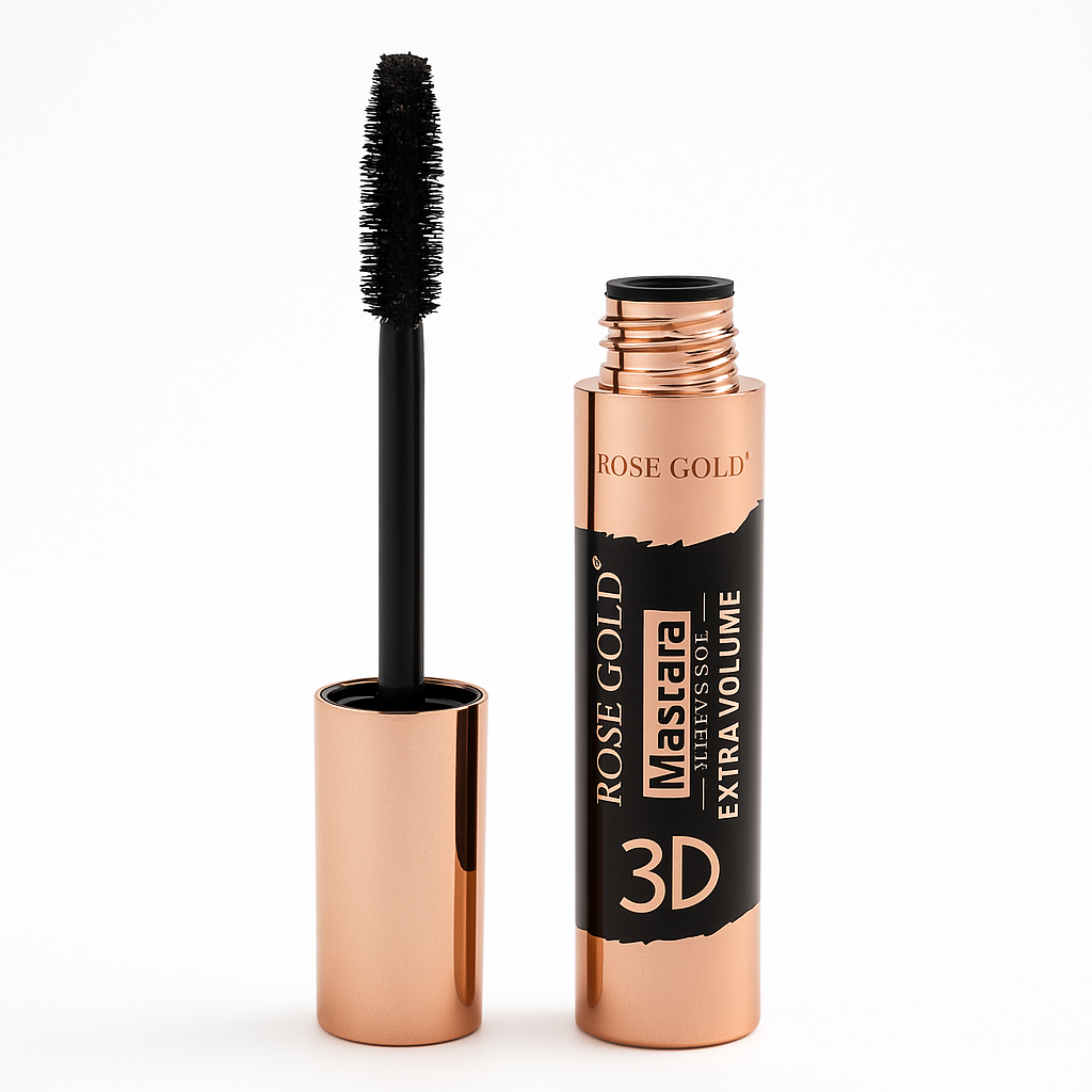 Mascara Waterproof – 3D Extra Volume – 13ml  ماسكارا روز جولد – مقاومة للماء