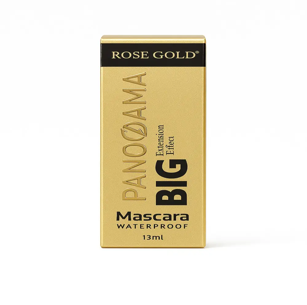 PANOBAMA BIG Mascara Waterproof – Rose Gold (3) ماسكارا Panobama BIG Waterproof لتطويل الرموش