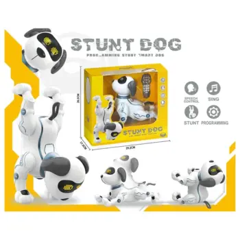 STUNT DOG – Programming Stunt Smart Dog كلب آلي ذكي.