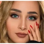 عدسات Russian Blue من فريش ليدي بلون أزرق طبيعي