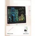تابلت كتابة LCD مقاس 16 بوصة للأطفال، لوح رسم ملون للأطفال، لوح رسم إلكتروني قابل للمسح وإعادة الاستخدام، تابلت رسم LCD للأطفال – وردي (4)