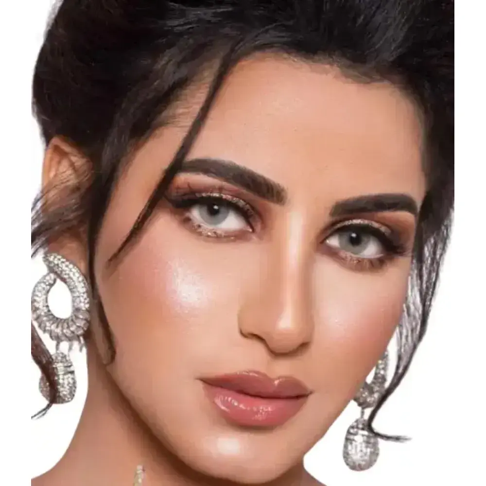 عدسات Luminous رمادي وأخضر