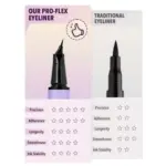 كحل Pro-Flex بزاوية أسود عالي الصبغة غير لامع