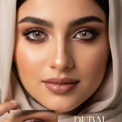 عدسات دبي براون شيجلام على العين