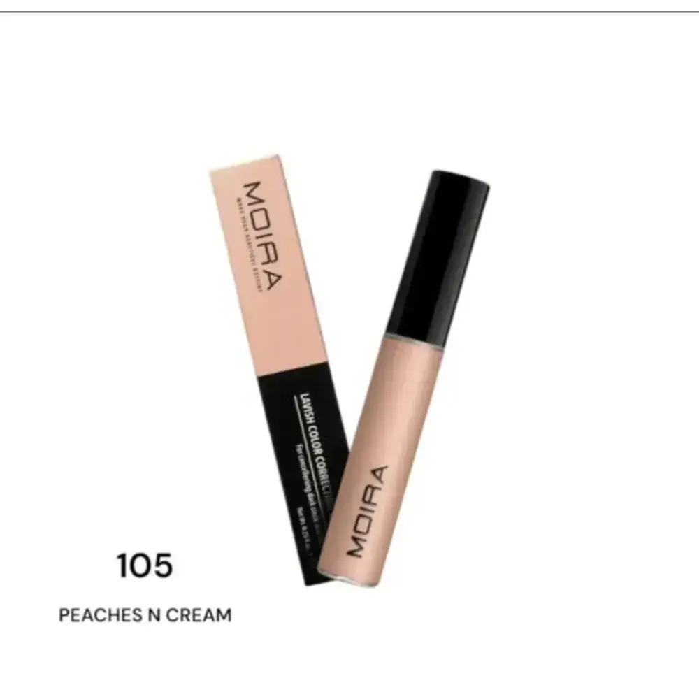 كونسيلر Moira Lavish Color Correcting Concealer (1) كونسيلر لافيش الكريمي من مويرا لإخفاء الهالات السوداء والعيوب