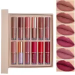 مجموعة MUGE LEEN “Thanks For The Love” Lip Set – 12 Pcs