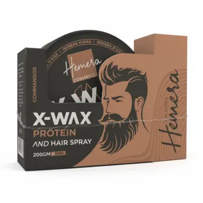 هيميرا X-WAX لتثبيت الشعر – ثبات ولمعان صحي طوال اليوم