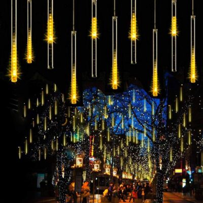 شلال نور LED دافئ مودرن لغرف المعيشة