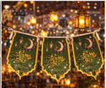 زينه رمضان فوانيس للشرفة والريسبشن