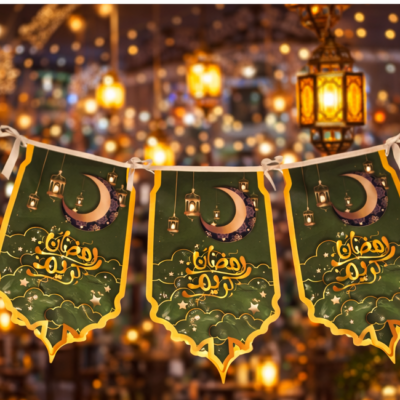 زينه رمضان فوانيس للشرفة والريسبشن
