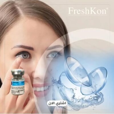 عدسة نظر شفافة
